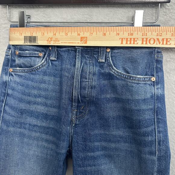 Mother Superior The Tomcat Jeans Frayed Women’s Size 24x25 - Picture 8 of 15